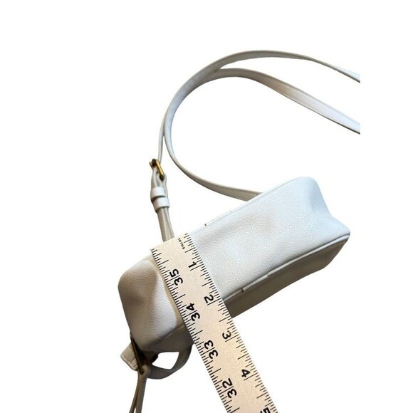 Fossil Maisie White Colored Dots Oval Crossbody Bag $118 MSRP Boho - Cute - Picture 10 of 10